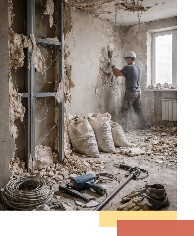 Профессиональный демонтаж зданий и конструкций в Усть-Илимске