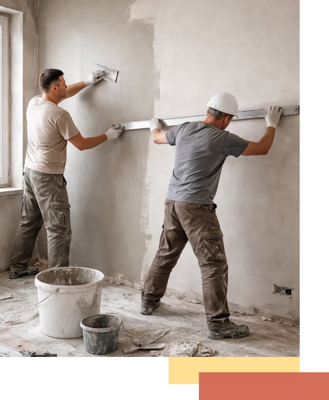 Штукатурка стен под покраску в Усть-Илимске качественно и быстро