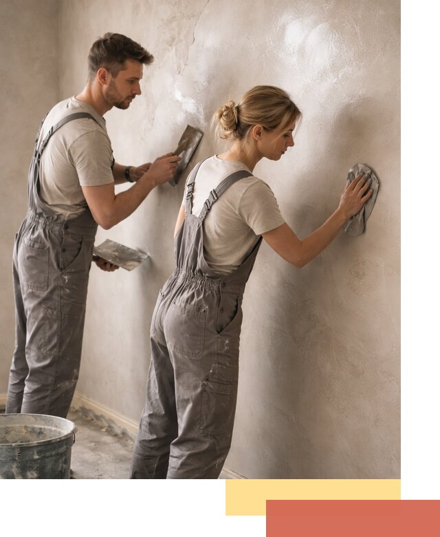 Венецианская штукатурка высокого качества в Усть-Илимске