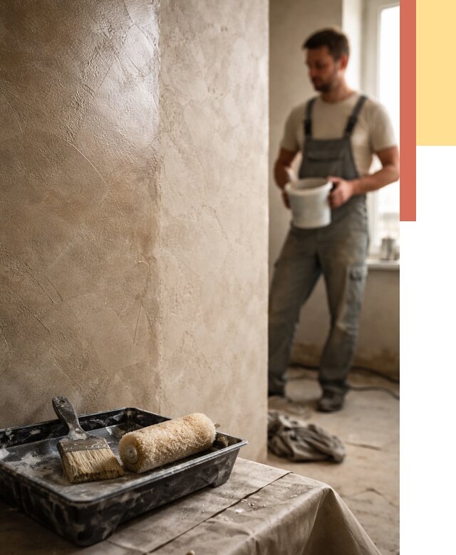 Нанесение воска на штукатурку в Усть-Илимске от 3640 руб. | Услуги ОТДЕЛОЧНИК-Сть