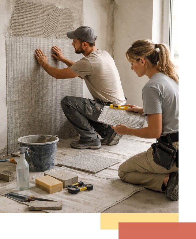 Облицовка стен мозаикой в Усть-Илимске качественно и быстро