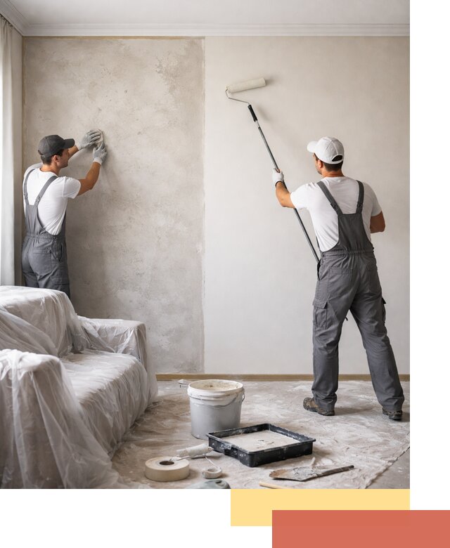 Покраска стен антивандальной краской в Усть-Илимске