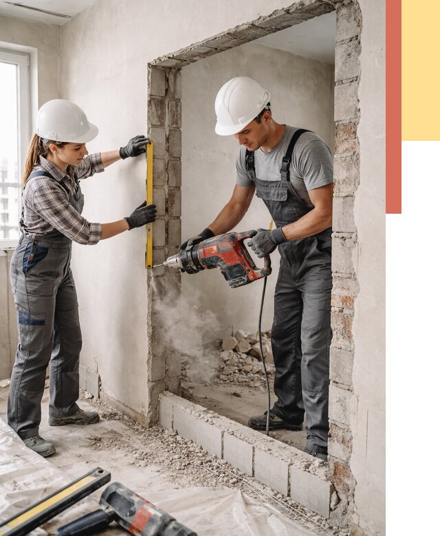 Создание проемов в стенах в Усть-Илимске от 6760 руб. — алмазная резка и расширение | ОТДЕЛОЧНИК-Сть