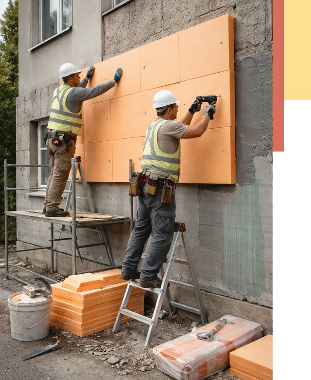 Утепление стен пеноплексом в Усть-Илимске от 1924 руб./м2 — быстро и недорого | ОТДЕЛОЧНИК-Сть