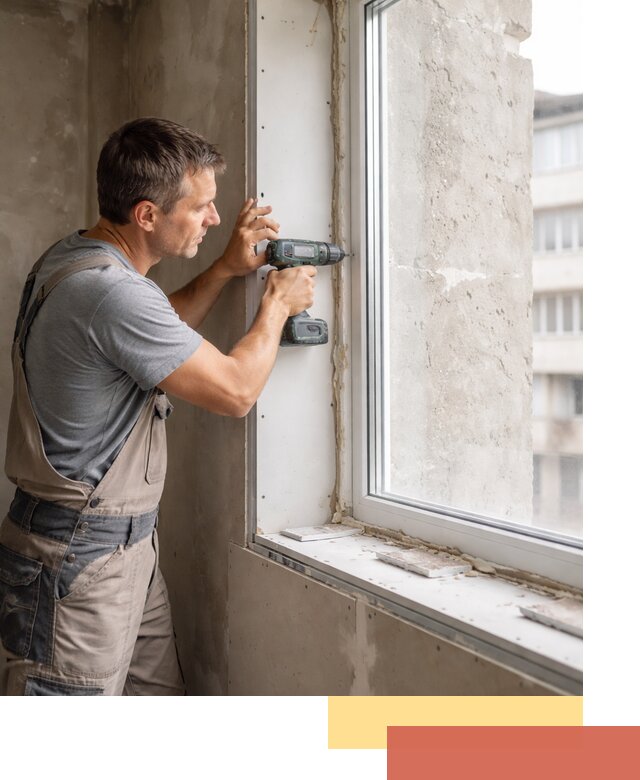 Монтаж гипсокартонных откосов в Усть-Илимске под ключ