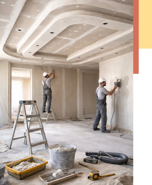 Многоуровневый потолок из гипсокартона в Усть-Илимске от 780 руб. под ключ | ОТДЕЛОЧНИК-Сть