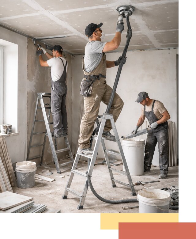 Ремонт потолка из гипсокартона в Усть-Илимске: быстрый и качественный монтаж