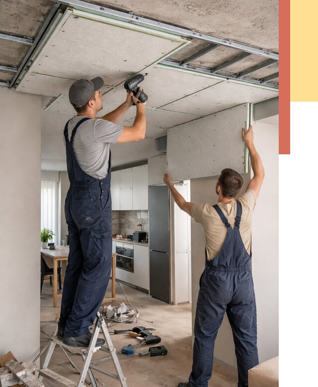 Шумоизоляция потолка панелями зипс в Усть-Илимске от 1924 руб. под ключ | ОТДЕЛОЧНИК-Сть